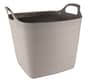 Town & Country 25L Square Flexi-Tub Soft Grey - TCG8115