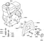 Atco Club 20 - F016312142 - Engine Mount Assembly