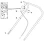 ES 460 - 2019 - 299114663/MTF - Mountfield Rotary Mower Upper Handle Diagram