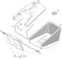 S42R PD Li - 2016 - 299439003/M16 - Mountfield Rotary Mower Grass Bag Diagram