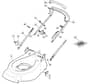 S461R HP - 2010-2013 - 294486043/M10 - Mountfield Rotary Mower Deck Diagram