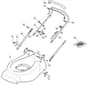 HP465 R - 2011-2013 - 294486038/UM8 - Mountfield Rotary Mower Deck Diagram