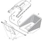 HP465 R - 2011-2013 - 294486038/UM8 - Mountfield Rotary Mower Grass Bag Diagram