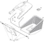 S421R HP - 2014-2018 - 299434043/M14 - Mountfield Rotary Mower Grass Bag Diagram