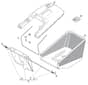 S421R HP - 2019-2022 - 299434043/M19 - Mountfield Rotary Mower Grass Bag Diagram