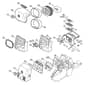 Stihl 044 Shroud, Air Filter - O-Group