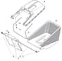 EL 46 R HP - 2006-2007 - 294480673/MOR - Mountfield Rotary Mower Grass Bag Diagram