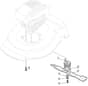 M4820 PD BW EL 4S - 2022 - 299487743/MTF - Mountfield Rotary Mower Blade Diagram
