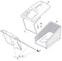 ML5060 PD - 2009 - 295505138/GI - Mountfield Rotary Mower Grass Bag Diagram