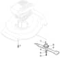 NW 484 TR B - 2011 - 299482024/LM - Mountfield Rotary Mower Blade Diagram