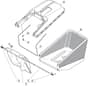 EL 4800 R HP - 2008 - 294480673/M08 - Mountfield Rotary Mower Grass Bag Diagram