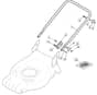 MLM 1800 - 2013 - 295486674/CAS - Mountfield Rotary Mower Lower Handle Diagram