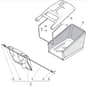 MTF 4820 HP - 2013-2014 - 299481023/MTF - Mountfield Rotary Mower Grass Bag Diagram
