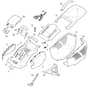 PRINCESS 38 Li - 2016-2018 - 294383063/M16 - Mountfield Rotary Mower Deck Diagram