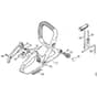 Genuine Stihl 018 / K - Handle frame, Tools