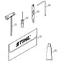 Genuine Stihl 025 / T - Tools, Extras