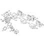 Genuine Stihl 026 / B - Cylinder, Muffler
