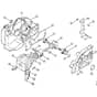 Genuine Stihl 032 AV / A - Crankcase, Cylinder