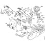 Genuine Stihl 044 C / J - Automatic choke parts
