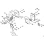 Genuine Stihl 048 / B - Cylinder, Muffler