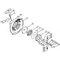 Genuine Stihl 070 / R - Rewind starter friction shoe  X 8 953 330 (36.81)