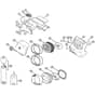 Genuine Stihl 084 / M - Shroud, Air filter HD
