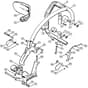 Genuine Stihl 090 AV / S - AV-Handle X 13 281 004 (35.84)