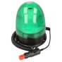 LED Green Flashing Beacon (High Profile) - Magnetic & 3 Bolt Fixing