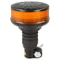 LED Amber/Orange Flashing Micro Beacon - Flexi DIN Spigot Fixing
