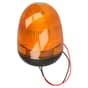 LED Amber/Orange Flashing Beacon (High Profile) - Single Bolt Fixing