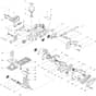 Makita 1125 - Power Planer 82mm - Power Tool Diagram