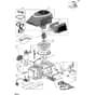 1125M - 2008 - 13-2412-91 - Mountfield Front Mower Engine Wm12 Diagram
