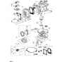 1125M - 2008 - 13-2412-91 - Mountfield Front Mower ST. Engine Wm 12 Diagram