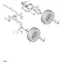 1125M - 2008 - 13-2412-91 - Mountfield Front Mower Wheels Diagram