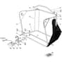 1228H - 2003 - 13-2642-13 - Mountfield Ride On Mower Grasscatcher Diagram