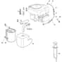 1228H - 2005-2007 - 13-2642-15 - Mountfield Ride On Mower Engine Diagram