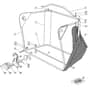 1228H - 2006 - 13-2642-16 - Mountfield Ride On Mower Grasscatcher Diagram