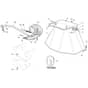 1228H - 2002-2007 - 299991133/MOE - Mountfield Ride On Mower Options Diagram