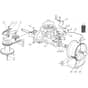 1228H - 2002-2007 - 299991133/MOE - Mountfield Ride On Mower Transmission Diagram
