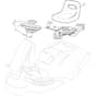 1228H - 2002-2007 - 299991133/MOU - Mountfield Ride On Mower Seat Diagram