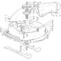 1228H - 2011-2013 - 2T1524483/UM9 - Mountfield Ride On Mower 72cm Deck Diagram