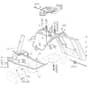 1228H - 2011-2013 - 2T1524483/UM9 - Mountfield Ride On Mower Frame Diagram