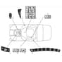 1228H - 2011-2013 - 2T1524483/UM9 - Mountfield Ride On Mower Labels Diagram