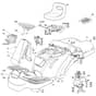 1228M - 2005 - 13-2641-15 - Mountfield Ride On Mower Body Diagram