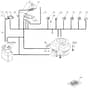 1228M - 2005 - 13-2641-15 - Mountfield Ride On Mower Electrics Diagram