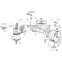 1228M - 2005 - 13-2641-15 - Mountfield Ride On Mower Transmission Diagram