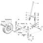 1228M - 2003 - 23-2641-13 - Mountfield Ride On Mower Steering Diagram