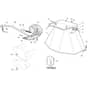 1228M - 2002-2007 - 299981133/MOU - Mountfield Ride On Mower Options Diagram