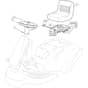 1228M - 2008 - 299981233/M08 - Mountfield Ride On Mower Seat Diagram