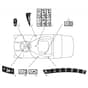 1228M - 2008 - 299981283/UM8 - Mountfield Ride On Mower Labels Diagram